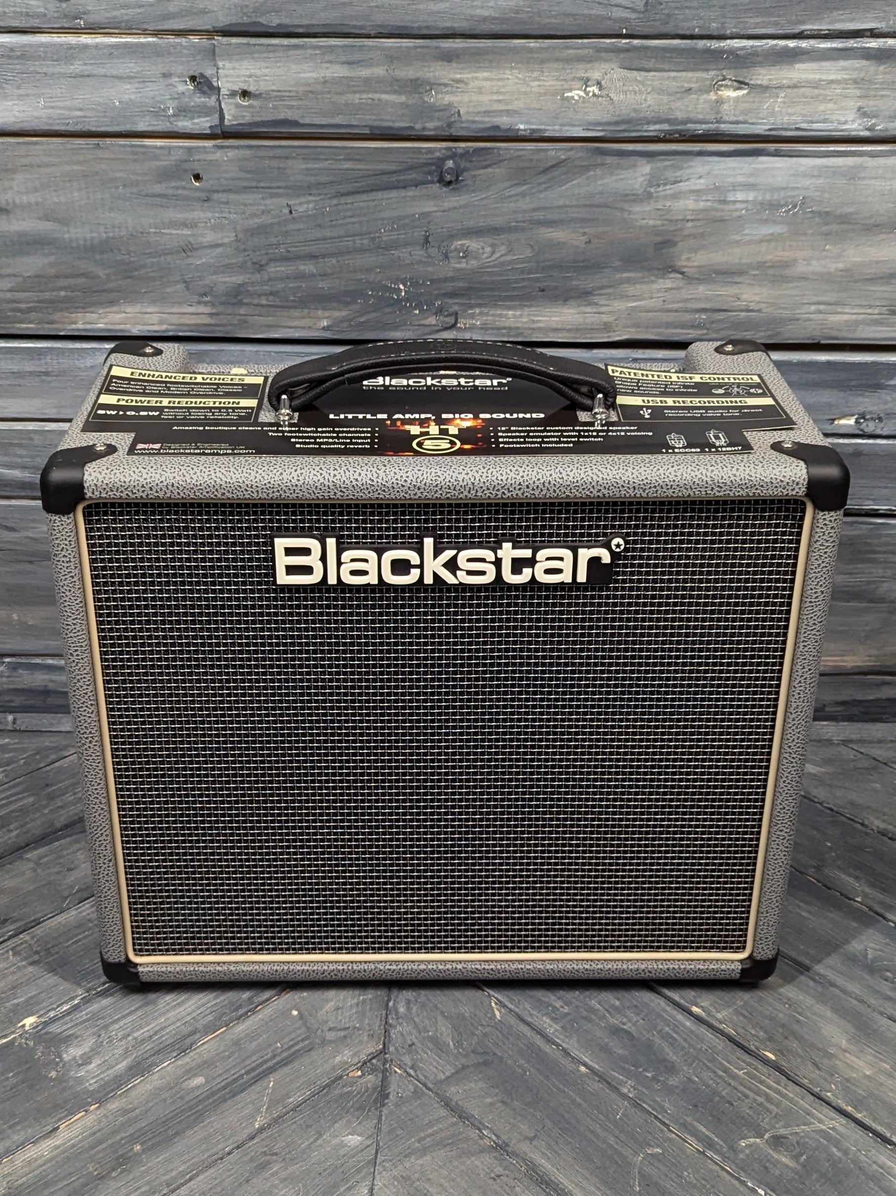 Used Blackstar Limited Edition HT-5R MKII front of the amp