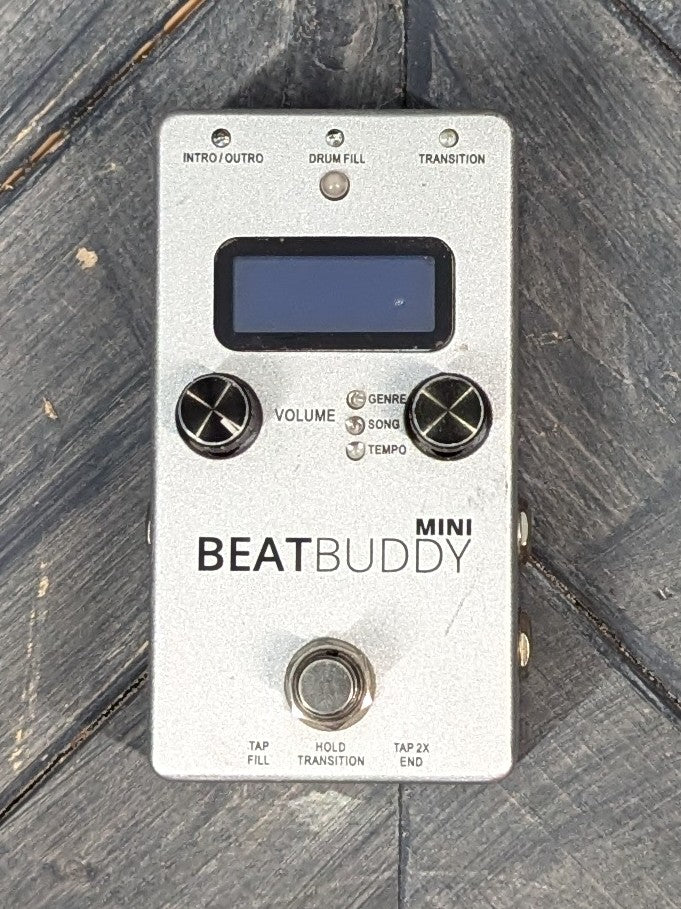 Used Singular Sound Beat Buddy Mini top of the pedal