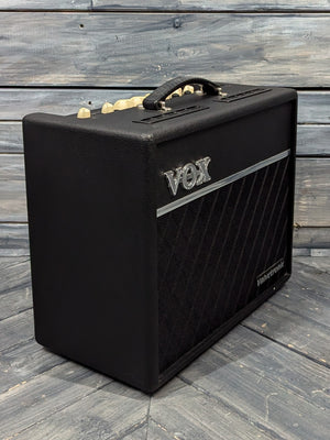 Used Vox VT20+ left side of the amp