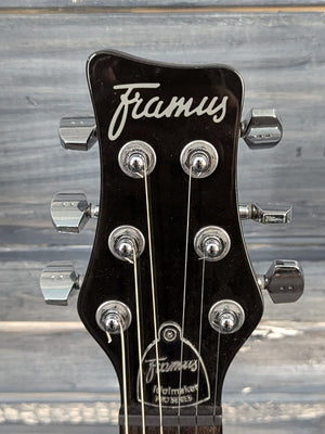 Used Framus front of the headstock