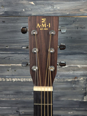 AMI-Guitars Acoustic Guitar AMI-Guitars Left Handed DMEL SE Series Acoustic Electric Guitar