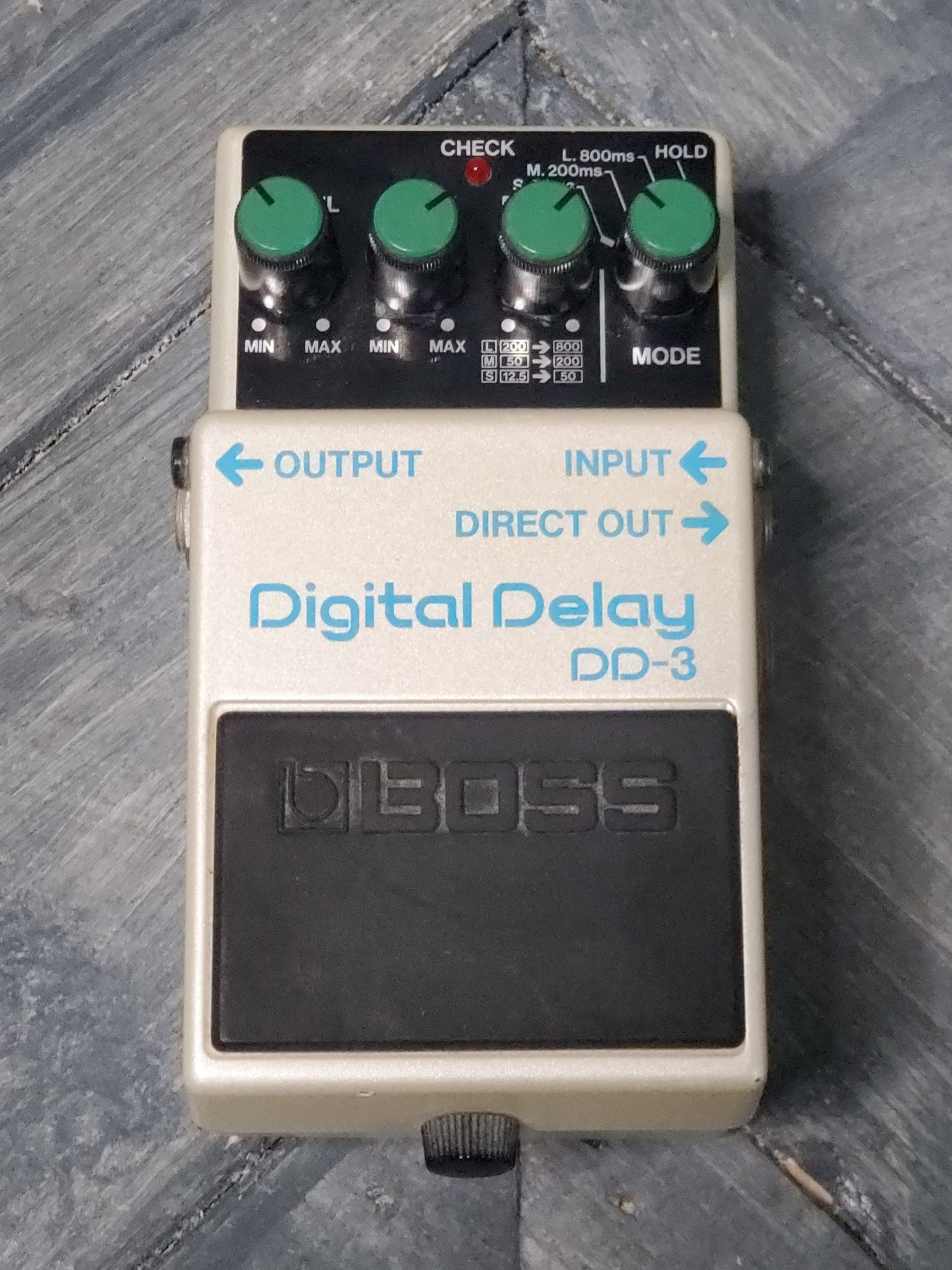 Used Boss DD-3 Blue Label Digital Delay Effect Pedal - Adirondack 