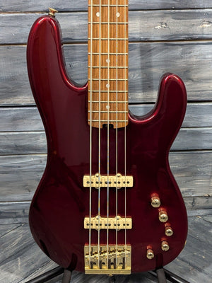 Used Charvel Pro-Mod San Dimas Bass close up of the body