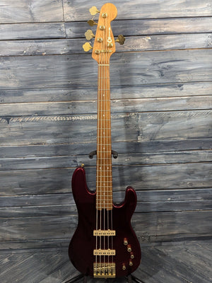 Used Charvel Pro-Mod San Dimas Bass full view of the bass guitar