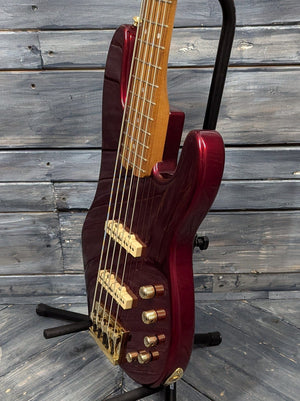 Used Charvel Pro-Mod San Dimas Bass treble side view of the body