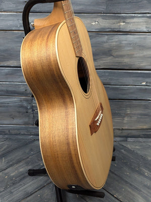 Cole Clark Acoustic Electric Guitar Cole Clark Left Handed AN2ELHBB ANGEL 2 E Bunya Face Australian Blackwood Back and Sides Acoustic Electric Guitar