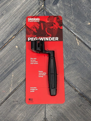 D'Addario Accessory D'Addario PWPW1 Guitar Peg-Winder