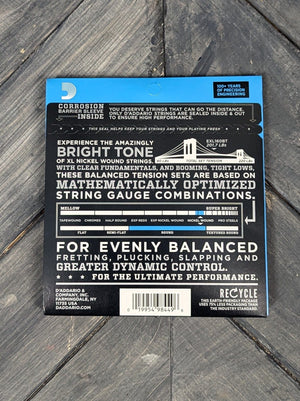 D'Addario Bass Strings D'Addario EXL160BT Medium 50-120 Balanced Tension Long Scale Bass Guitar Strings