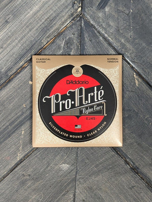 D'Addario Strings D'Addario EJ45 Pro-Arté Nylon, Normal Tension Classical Guitar Strings