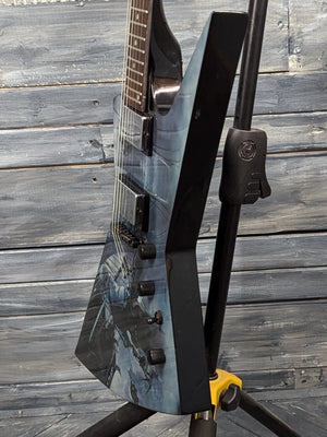 Used Dean Z treble side view of the body