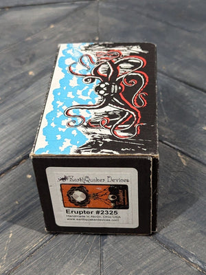 original box for Used Earthquaker Devices Erupter