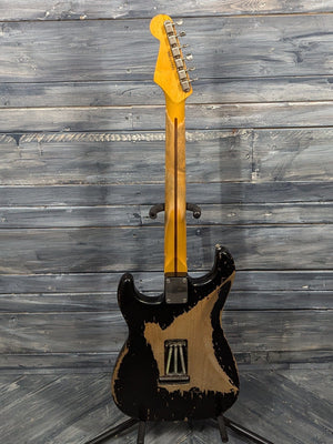 Edwards Electric Guitar Used Edwards E-SE-108 Electric Guitar with Custom Eric Clapton Relic Modification and Gig Bag