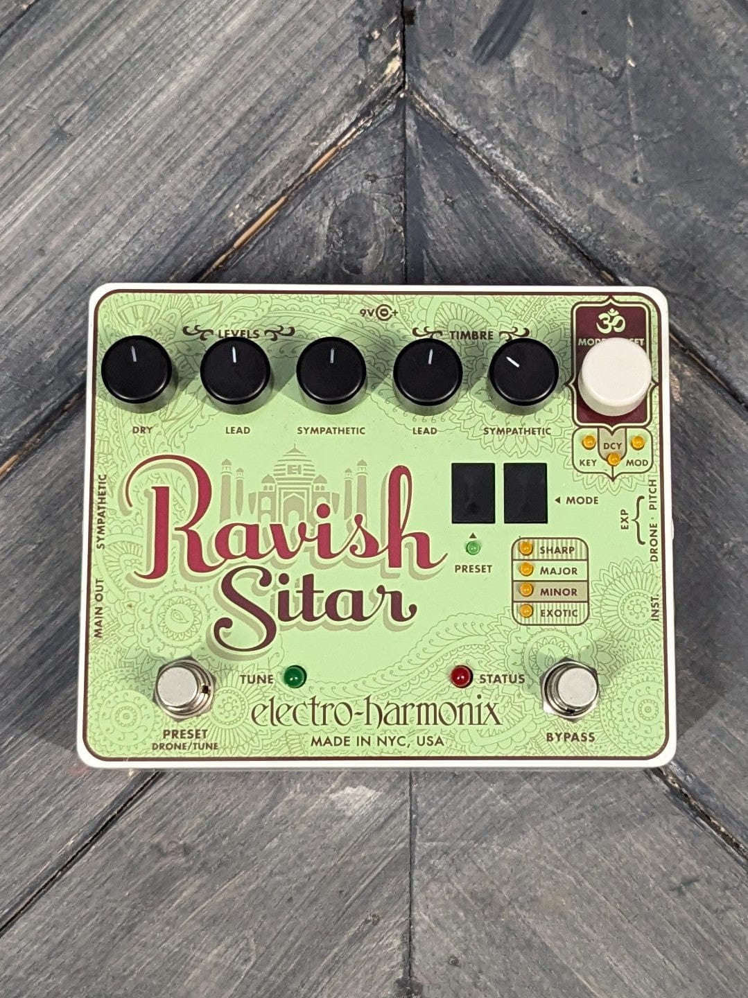 Electro-Harmonix Pedal Used Electro-Harmonix Ravish Sitar Emulator Pedal