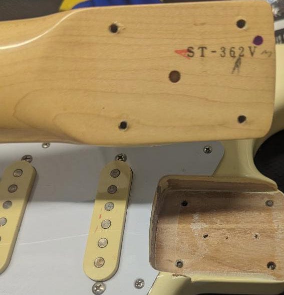 定期買付n2017kny Fender Japan ST-362 ストラト [086-220516] フェンダー