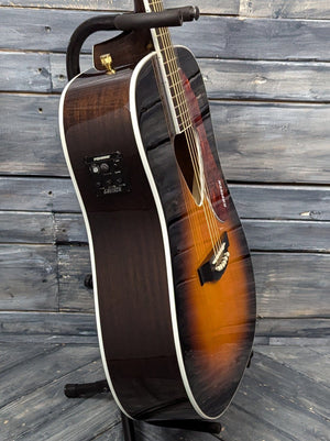 Gretsch Acoustic Electric Guitar Used Gretsch G5024E Rancher Dreadnought Acoustic-Electric Guitar with Hard Case