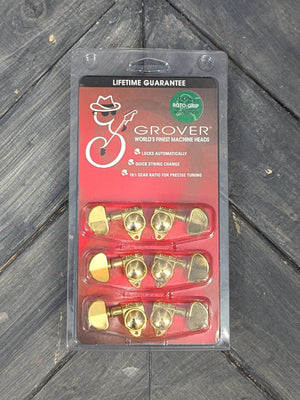 Grover Parts Used Grover 502G Rotogrip Locking Tuners - Gold