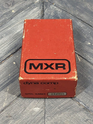 MXR Pedal Used 1980 MXR Dyna Comp Compression Pedal