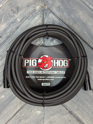 Pig Hog Microphone Cable PIG HOG PHM50 8MM MIC CABLE, 50FT XLR