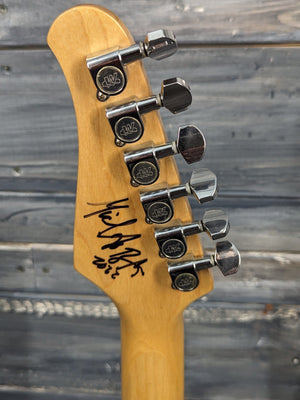 Used Sawtooth ST-M24 back of the headstock