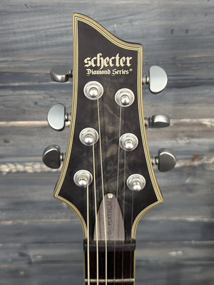 Used Schecter C-1 Platinum front of the headstock