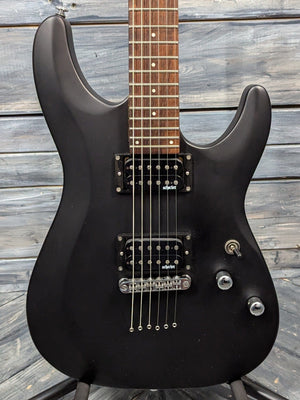 Used Schecter C-6 Deluxe close up of the body