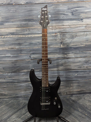 Used Schecter C-6 Deluxe full view of the guitar