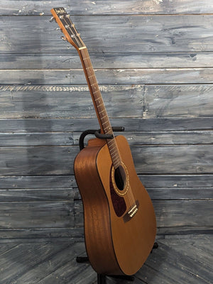 Simon and Patrick Acoustic Guitar Used Simon & Patrick Left-Handed SP 6 Mahogany Cedar Acoustic Guitar with Gig Bag