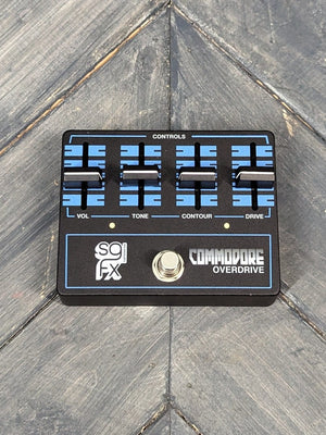 SolidgoldFX Pedal Used SolidGoldFX Commodore Overdrive Pedal with Box