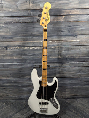 Squier Electric Bass Used Squier by Fender Jazz Bass with Gig Bag