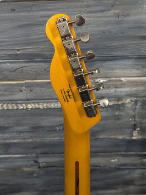 Used Squier Classic Vibe 50s Tele back of the headstock