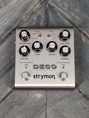 Strymon Pedal Used Strymon Deco V2 Tape Saturation and Double Tracker Effect Pedal