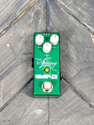 wampler Pedal Used Wampler Mini Faux Spring Reverb Effect Pedal