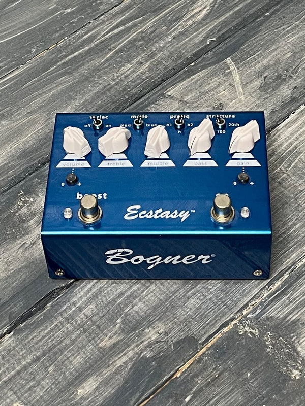 Used Bogner Ecstasy Overdrive Pedal - Blue