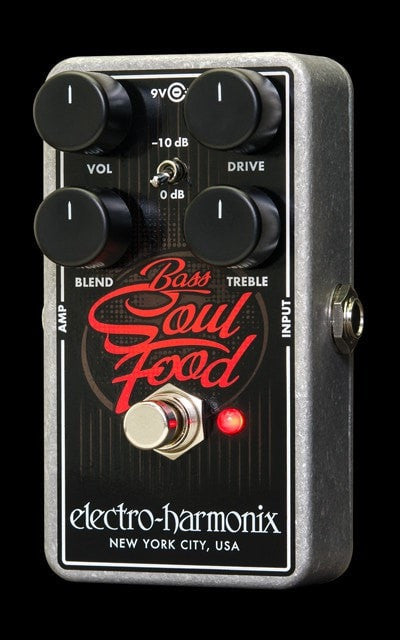 Electro-Harmonix Bass Soul Food Overdrive pedal Adirondack Guitar