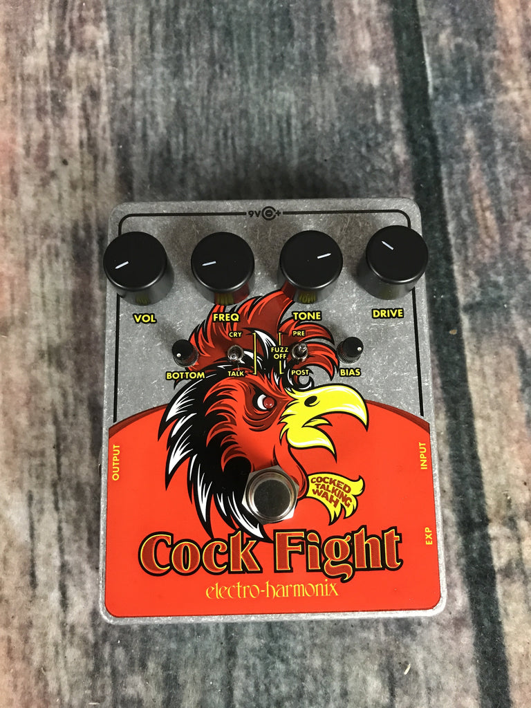 Electro-Harmonix Cock Fight Cocked Talking Wah Pedal