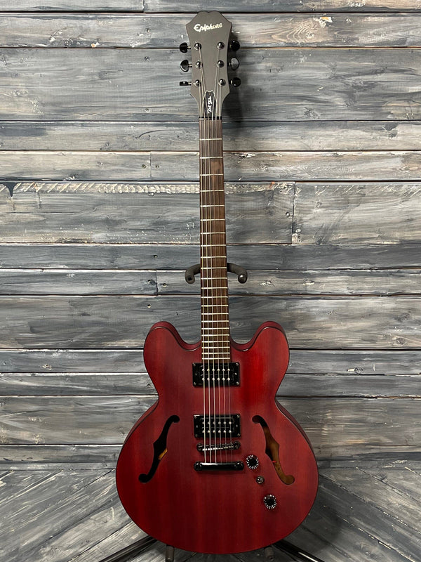 Used Epiphone 2005 Dot Studio Semi-Hollow Electric Guitar with Gig