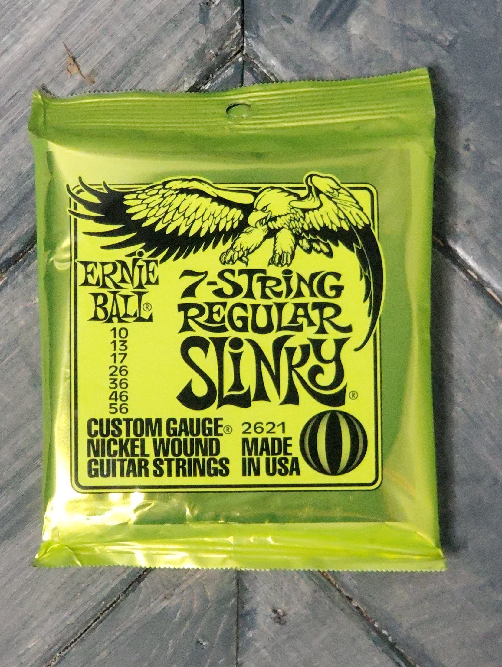 Slinky Nickel Wound Electric Guitar Extended Range Strings
