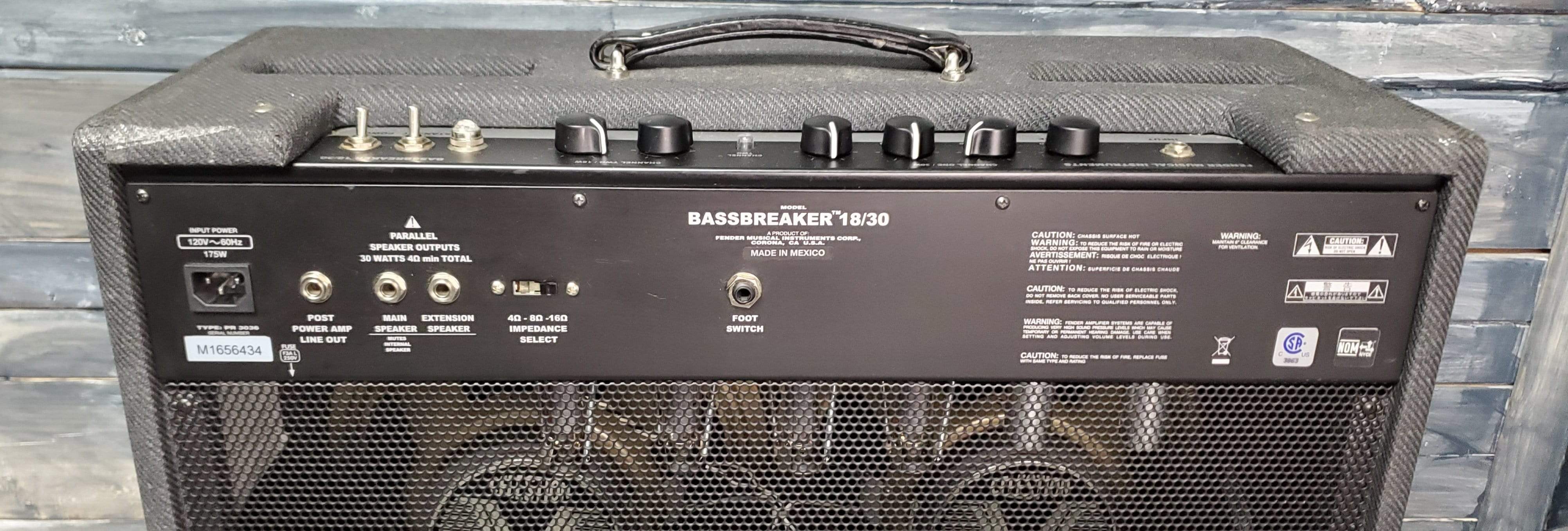 Fender Bassbreaker 18/30 - ampli guitare électrique - Stock B