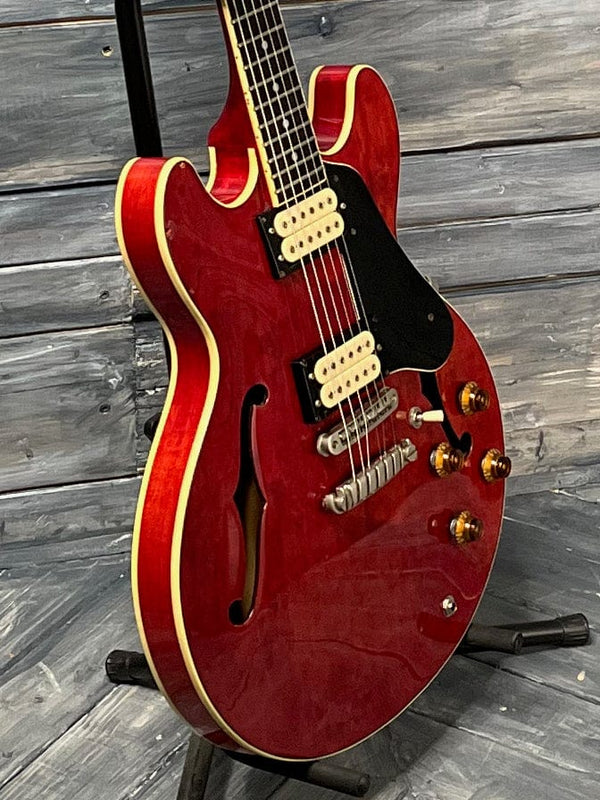 Used Ibanez 1981 MIJ Artist AS-50 Semi Hollow Electric Guitar with Case -  Red