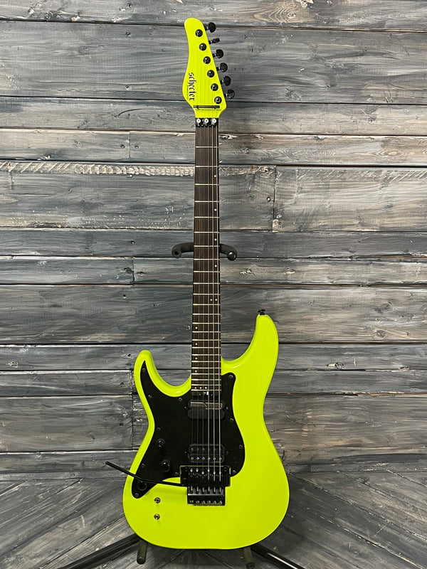 Schecter Left Handed Sun Valley Super Shredder FR S Sustaniac Guitar -  #1275- Birch Green